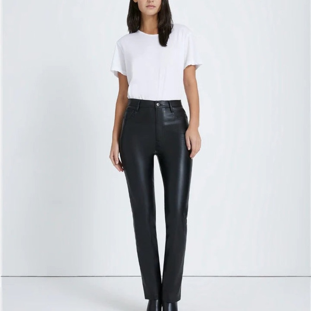 7 for All Mankind Faux Leather Pants